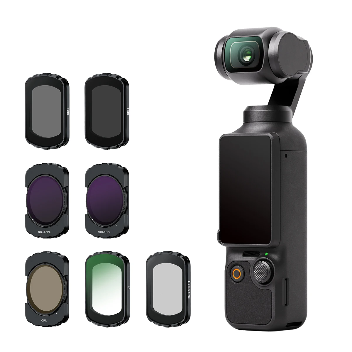 DJI OSMO POKET3 UV Magnetic Filter Kit UV CPL ND8/16/32/64 NDPL Black Soft Filter Set Camera Lens Drone Accessories
DJI OSMO POKET3 UV Magnetic Filter Kit UV CPL ND8/16/32/64 NDPL Black Soft Filter Set Camera Lens Drone Accessories