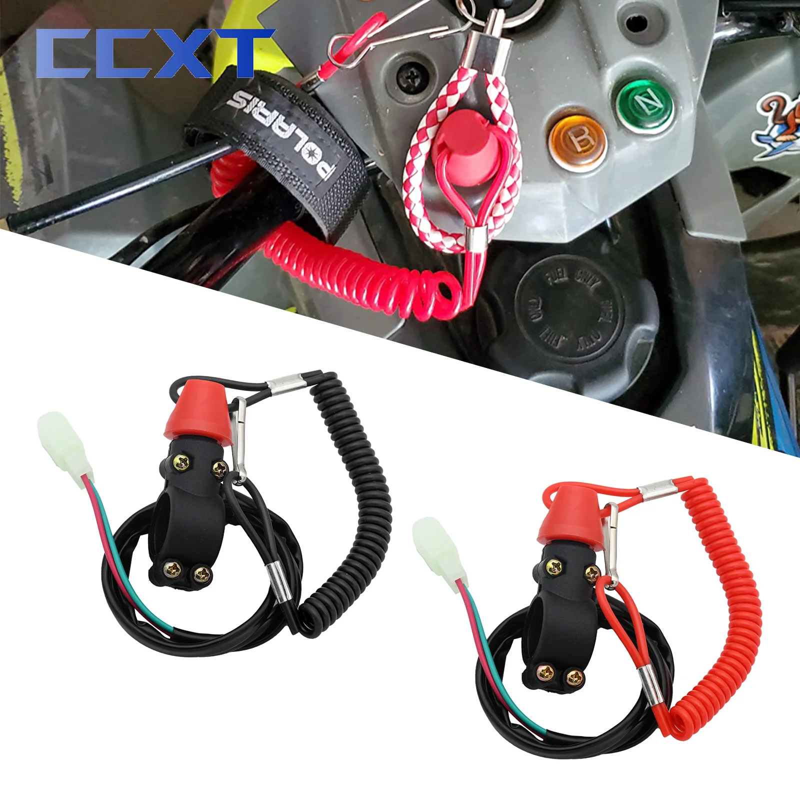 Motorcycle ATV Single Support Flameout Switch Outboard Emergency Stop Flameout Switch For Honda Yamaha Kawasaki KTM Suzuki parts
Motorcycle ATV Single Support Flameout Switch Outboard Emergency Stop Flameout Switch For Honda Yamaha Kawasaki KTM Suzuki parts