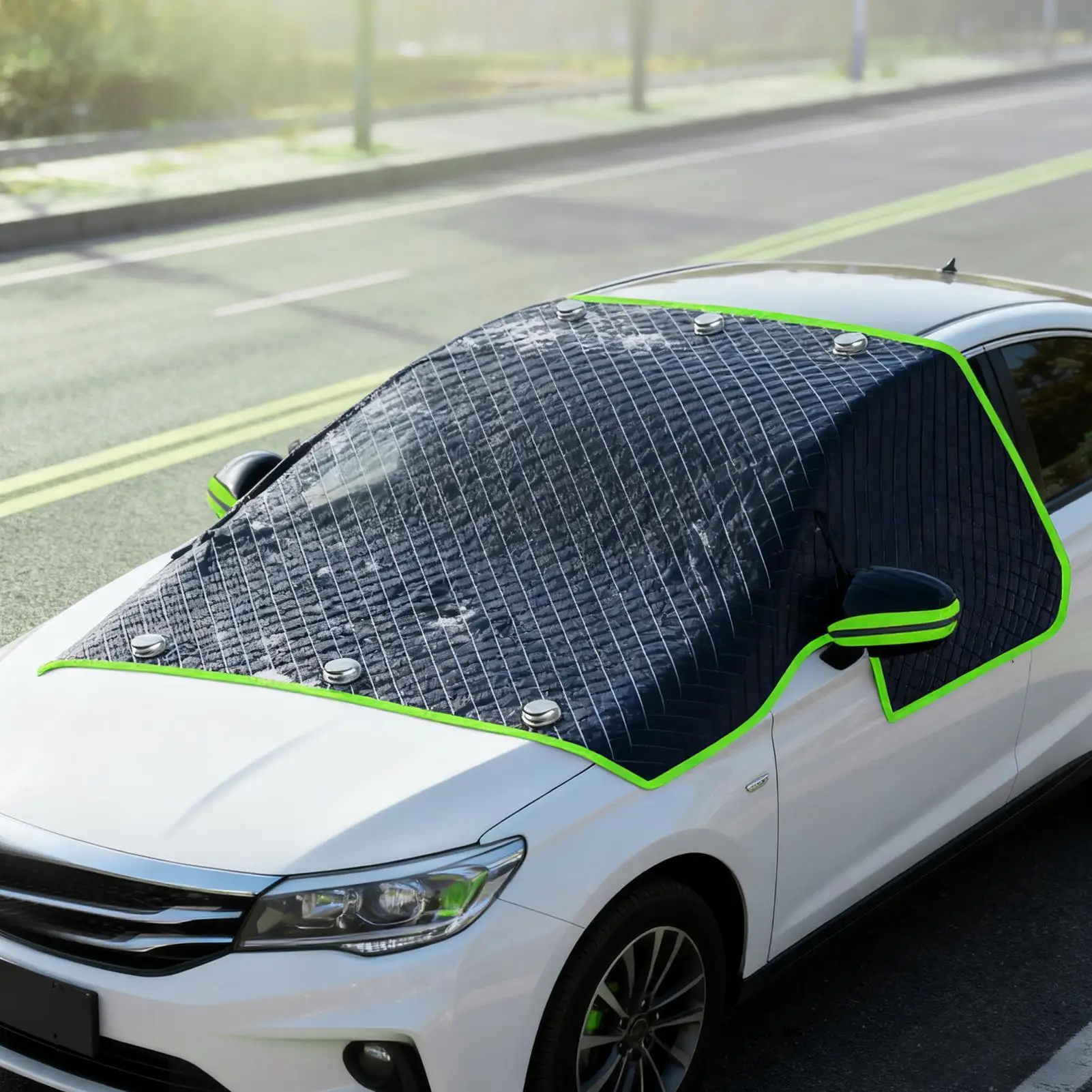 Windshield Snow Cover Auto Reflective Protector Winter Windshield Covers For Frost Indoor Outdoor SUVs Automotive Window Mirror
Windshield Snow Cover Auto Reflective Protector Winter Windshield Covers For Frost Indoor Outdoor SUVs Automotive Window Mirror