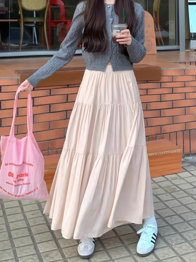 Ladies summer soft sweet super temperament half skirt high waist A line girly style half skirt
Ladies summer soft sweet super temperament half skirt high waist A line girly style half skirt