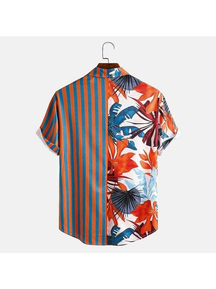 3XL Полосатый принт Контраст ort Sve Hawaiian irt Ультратонкий крой Ice Sensation Повседневный летний молодежный модный туристический...
3XL Полосатый принт Контраст ort Sve Hawaiian irt Ультратонкий крой Ice Sensation Повседневный летний молодежный модный туристический...