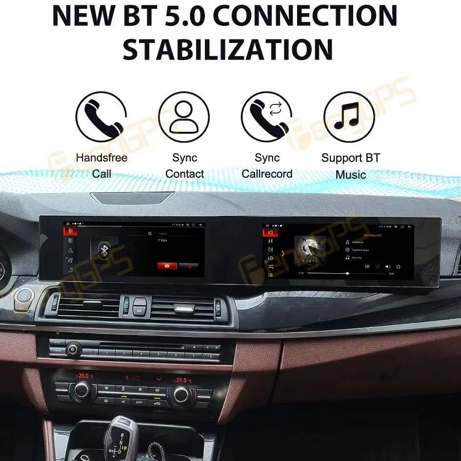 Car Accessories 12.3 Inch Android 13 For BMW 5 Series F10 F11 2010-2017 Car GPS Navigation Multimedia Player Radio Dual Screen
Car Accessories 12.3 Inch Android 13 For BMW 5 Series F10 F11 2010-2017 Car GPS Navigation Multimedia Player Radio Dual Screen