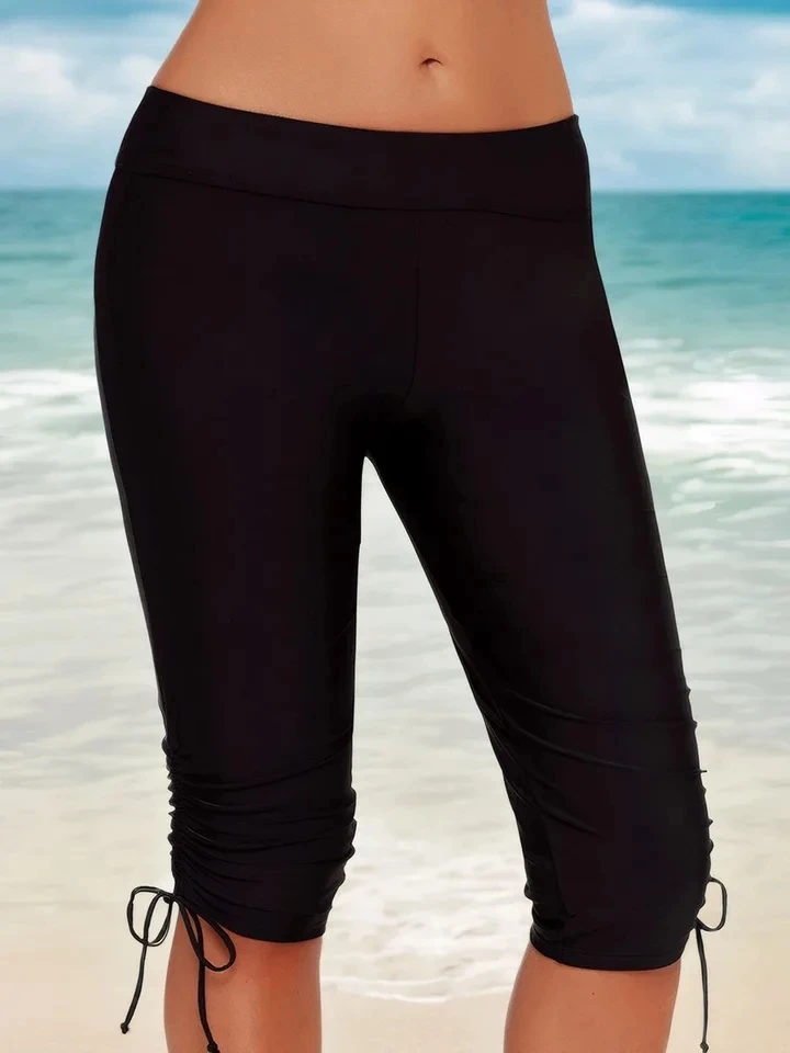 2026 Black Swimsuit Pants Sporty long Knee Drawstring Swimwear Women Bathers Bathing Swimming Swim Suit Female Beachwear XXL
2026 Black Swimsuit Pants Sporty long Knee Drawstring Swimwear Women Bathers Bathing Swimming Swim Suit Female Beachwear XXL