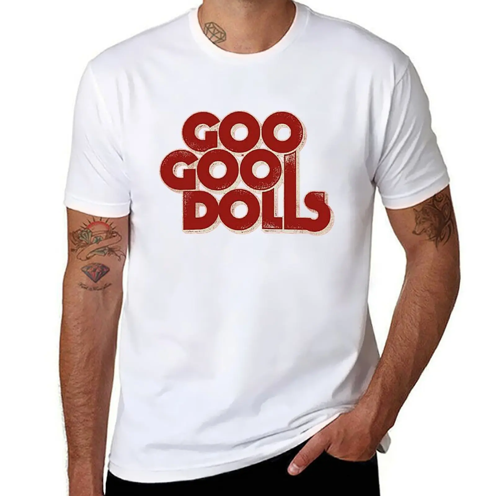 blackwhitereddesign goo goo dolls logo band T-Shirt cotton t shirt man t shirts designer T-Shirt
blackwhitereddesign goo goo dolls logo band T-Shirt cotton t shirt man t shirts designer T-Shirt