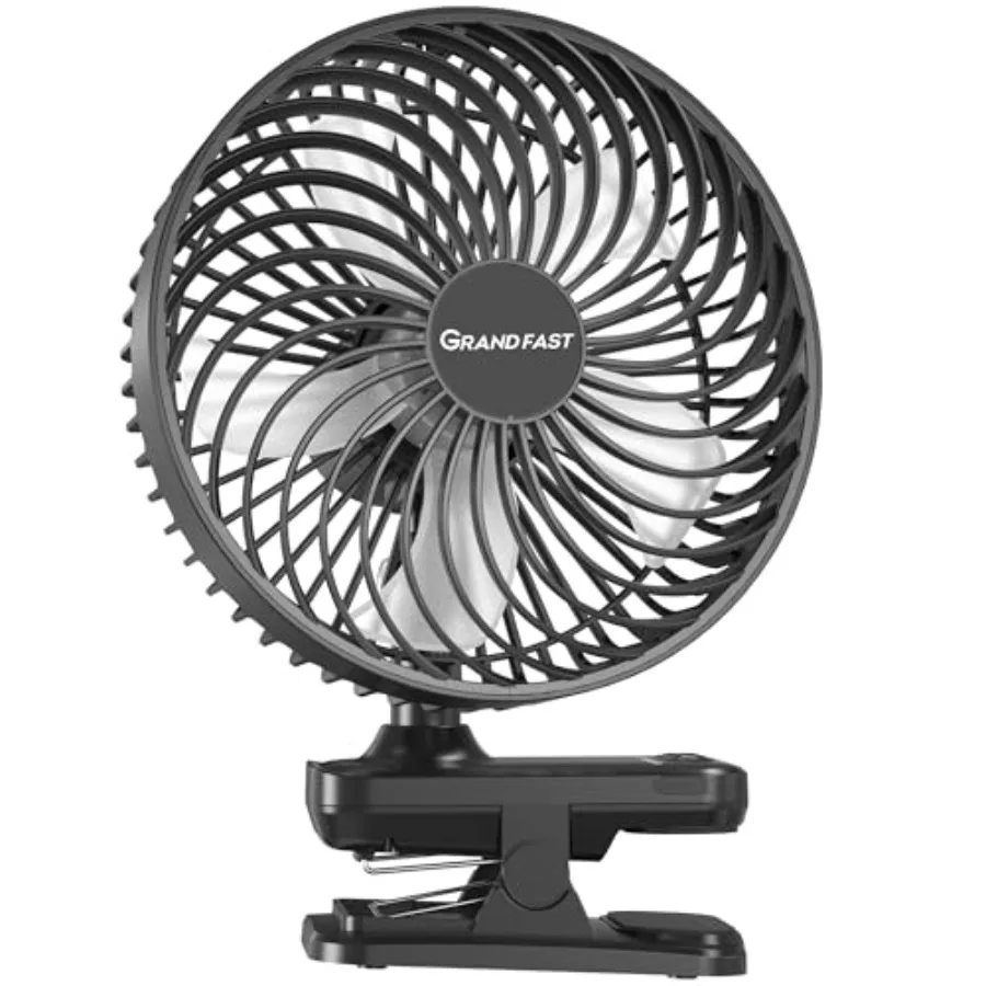 10000mAh Clip On Fan, 42H Run, Quiet and Auto Oscillating Table Fan, Rechargeable 4 Powerful Speeds, Battery Operated Desk Fan
10000mAh Clip On Fan, 42H Run, Quiet and Auto Oscillating Table Fan, Rechargeable 4 Powerful Speeds, Battery Operated Desk Fan