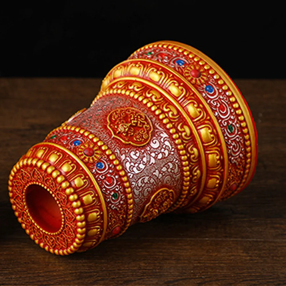 Vintage Base Prayer Wheel Stand Resin Material Sturdy Lightweight Compact Size Exquisite Craftsmanship Religious
Vintage Base Prayer Wheel Stand Resin Material Sturdy Lightweight Compact Size Exquisite Craftsmanship Religious