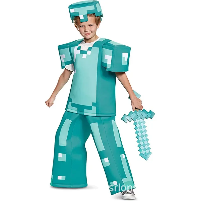 2025Anime Deluxe Mijn Wereld Minecraftinglys Kostuum Childer Jongen Meisje Top Broek Hoed Pak Halloween Carnaval Party Performes
2025Anime Deluxe Mijn Wereld Minecraftinglys Kostuum Childer Jongen Meisje Top Broek Hoed Pak Halloween Carnaval Party Performes