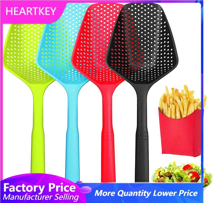 Silicone Colander Spoon Cooking Shovels Food Strainer Scoop Soup Filter Drain Gadgets Kitchen Accessories Cooking Tools
Silicone Colander Spoon Cooking Shovels Food Strainer Scoop Soup Filter Drain Gadgets Kitchen Accessories Cooking Tools