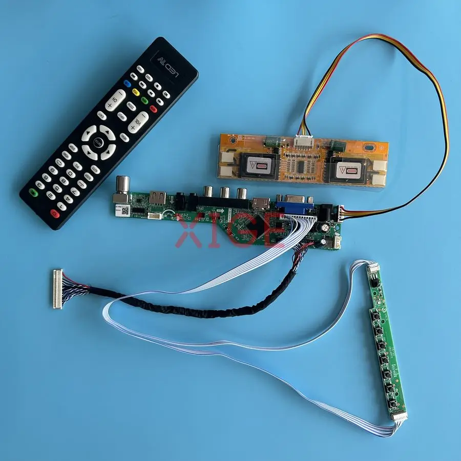 For M170EN05 M170EN06 M170E4 CLAA170EA02 Matrix Controller Drive Board Kit 1280*1024 4CCFL 1280x1024 LVDS 30-Pin HDMI+VGA+AV+USB
For M170EN05 M170EN06 M170E4 CLAA170EA02 Matrix Controller Drive Board Kit 1280*1024 4CCFL 1280x1024 LVDS 30-Pin HDMI+VGA+AV+USB