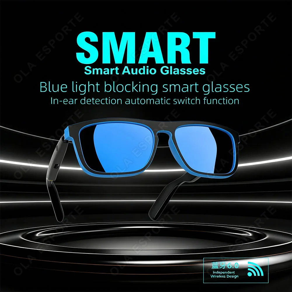 2026 New Smart Audio Glasses Blue Light Blocking Bluetooth Earphones Glasses Wireless Call Navigation Music Control SmartGlasses
2026 New Smart Audio Glasses Blue Light Blocking Bluetooth Earphones Glasses Wireless Call Navigation Music Control SmartGlasses