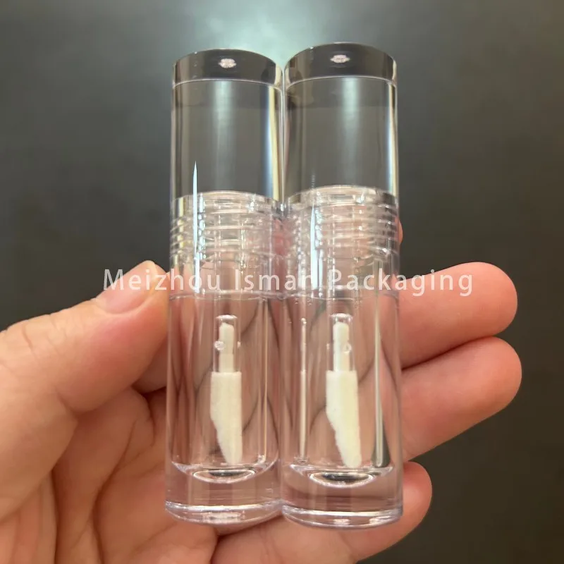 50Pcs New 3ML All Clear Cosmetic Lip Glaze Packaging Bottle Small Capacity PET Round Lip Gloss Wand Tube Container With Brush
50Pcs New 3ML All Clear Cosmetic Lip Glaze Packaging Bottle Small Capacity PET Round Lip Gloss Wand Tube Container With Brush