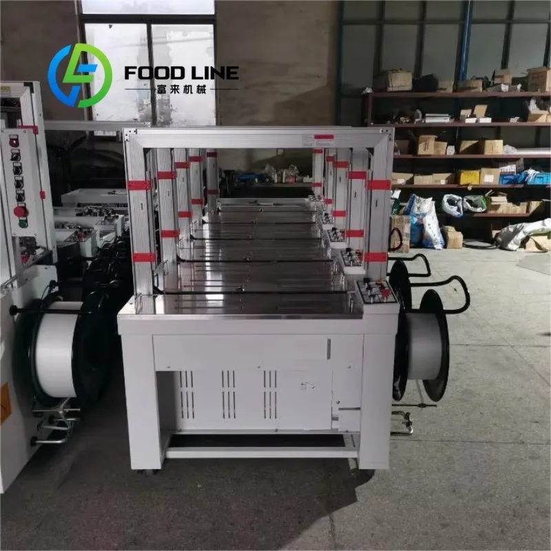 Automatic Continuous Strapping Machine Uninterrupted Working Mode For Mass Production And Large Scale Packaging Line
Automatic Continuous Strapping Machine Uninterrupted Working Mode For Mass Production And Large Scale Packaging Line