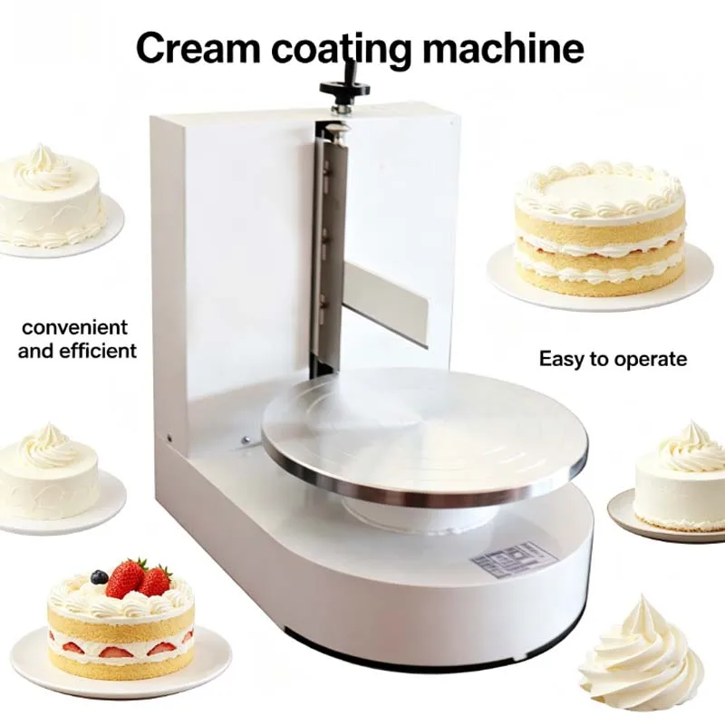 New Arrival Semi Automatic Birthday Cake Cream Coating Filling Machine 4-12Inch Cakes Cream Butter Spreading Icing Maker
New Arrival Semi Automatic Birthday Cake Cream Coating Filling Machine 4-12Inch Cakes Cream Butter Spreading Icing Maker