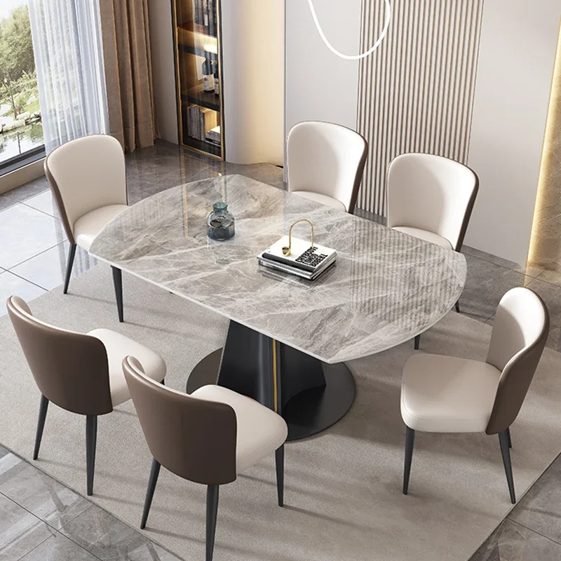 Итальянский простой обеденный стол, современные регулируемые кухонные дизайнерские столы для гостиной, скандинавская мебель для ресторана Mesas
Итальянский простой обеденный стол, современные регулируемые кухонные дизайнерские столы для гостиной, скандинавская мебель для ресторана Mesas