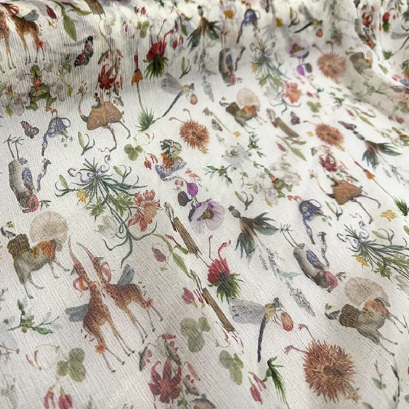 1 метр, 100% шелк тутового шелка, 8 мам, тонкая мятая шелковая ткань из жоржетта, виды животных с принтом, 135 см, ширина 53 дюйма, по дворам XL299
1 метр, 100% шелк тутового шелка, 8 мам, тонкая мятая шелковая ткань из жоржетта, виды животных с принтом, 135 см, ширина 53 дюйма, по дворам XL299