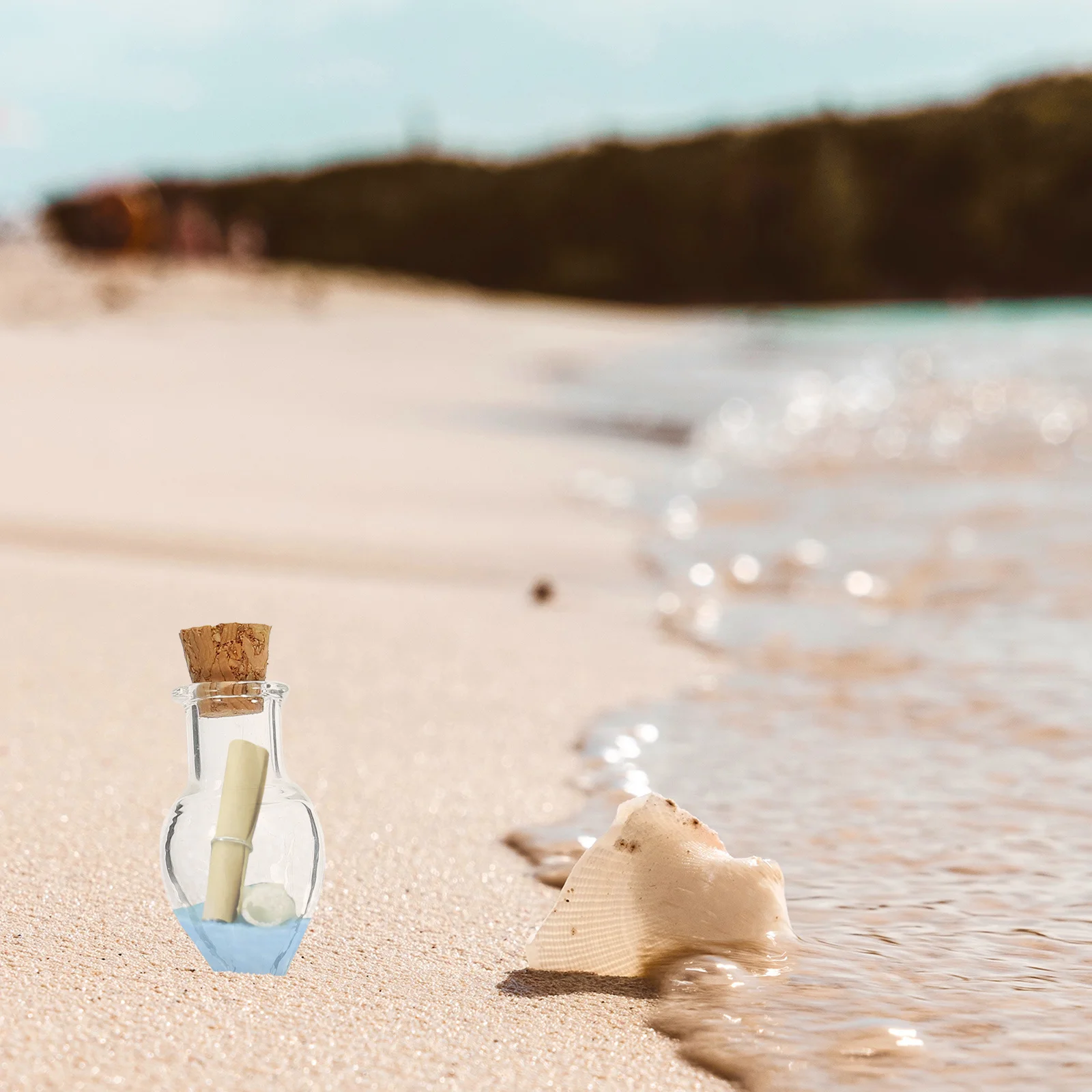 10pcs Mini Glass Bottles With Cork Stoppers Multi-Function Tiny Bottle For Diy Wish Message Pendant Perfume Container Home Decor
10pcs Mini Glass Bottles With Cork Stoppers Multi-Function Tiny Bottle For Diy Wish Message Pendant Perfume Container Home Decor