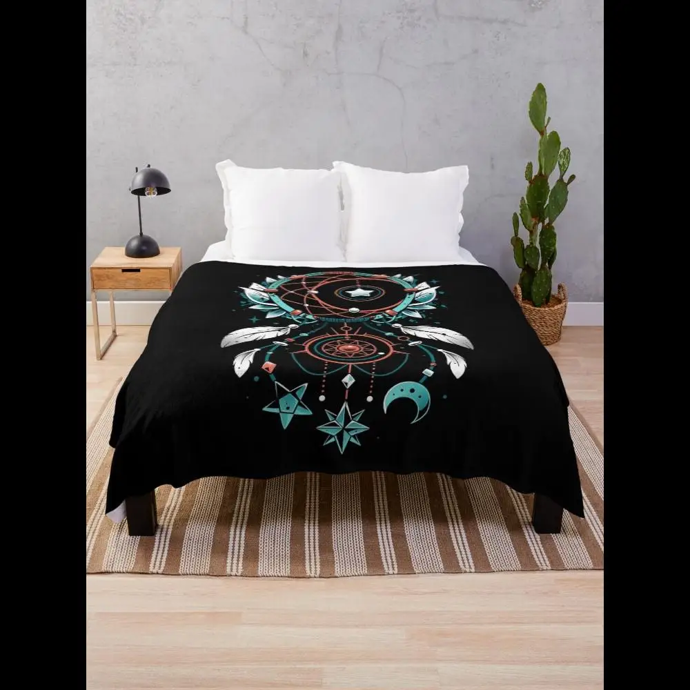 Celestial Catcher Moon Dream Catcher Throw Blanket Soft Cozy Plush for Home Decor Living Room Sofa Bed Throws
Celestial Catcher Moon Dream Catcher Throw Blanket Soft Cozy Plush for Home Decor Living Room Sofa Bed Throws