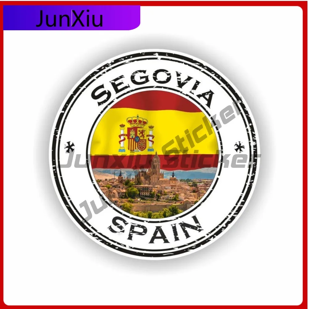 Segovia Spain Seal Trendy Boat Weatherproof Vinyl Round Graphic Sticker Car Stylish Cute Helmet Window Decal Truck Car Laptop
Segovia Spain Seal Trendy Boat Weatherproof Vinyl Round Graphic Sticker Car Stylish Cute Helmet Window Decal Truck Car Laptop