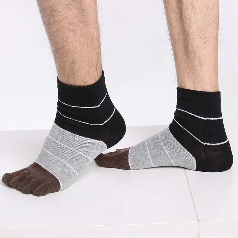 Five finger socks, pure cotton socks, midsole, all year round wear-resistant, sweat absorbing, striped, delivery guarantee
Five finger socks, pure cotton socks, midsole, all year round wear-resistant, sweat absorbing, striped, delivery guarantee