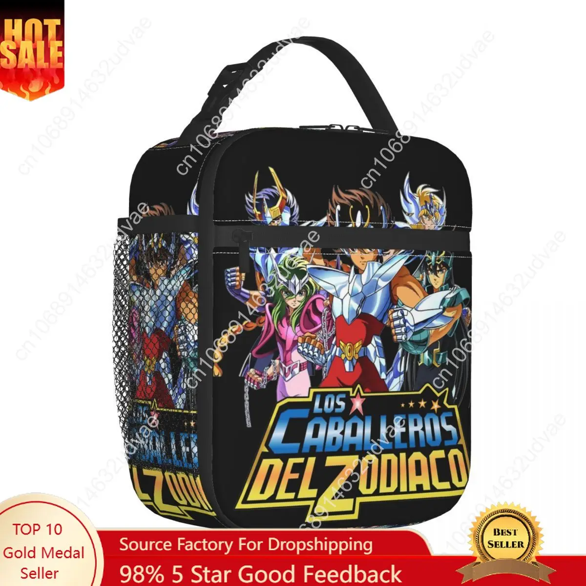 Knights Of The Zodiac Thermal Insulated Lunch Bags for Travel Saints Seiya Portable Food Container Bags Cooler Thermal Lunch Box
Knights Of The Zodiac Thermal Insulated Lunch Bags for Travel Saints Seiya Portable Food Container Bags Cooler Thermal Lunch Box