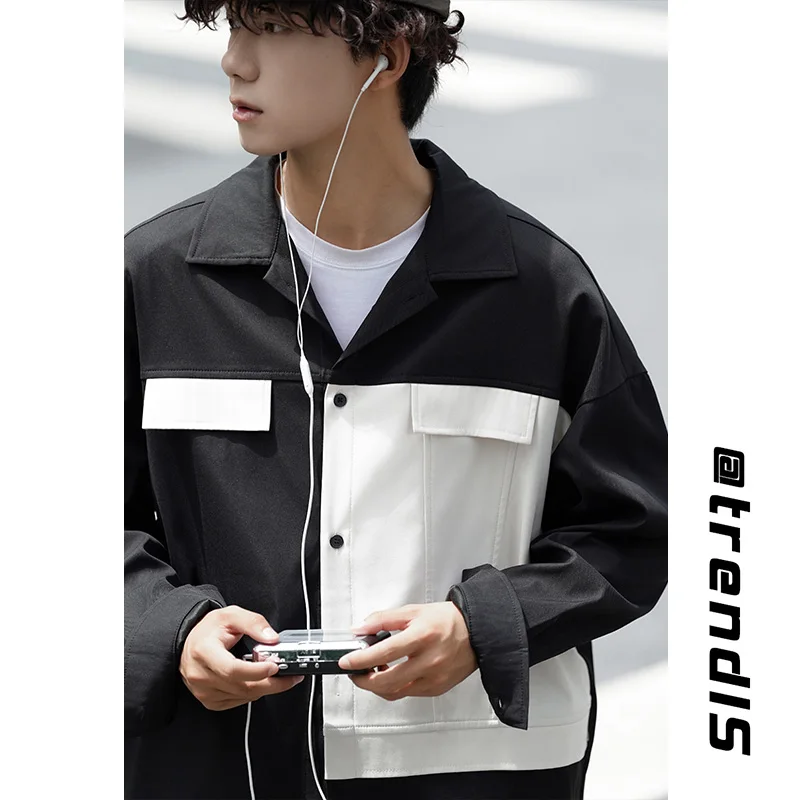 Cityboy Men's Long Sleeve Shirt Spring Autumn Casual Patchwork Large Size Spring Outerwear Jacket Youth Fashion Classic Style
Cityboy Men's Long Sleeve Shirt Spring Autumn Casual Patchwork Large Size Spring Outerwear Jacket Youth Fashion Classic Style