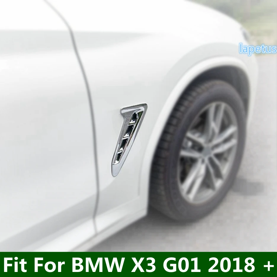 Outside Car Body Air Flow Vent Leaf Board Decoration on Shark Gills Decor Trim For BMW X3 G01 2018 - 2023 Chrome / Carbon Fiber
Outside Car Body Air Flow Vent Leaf Board Decoration on Shark Gills Decor Trim For BMW X3 G01 2018 - 2023 Chrome / Carbon Fiber