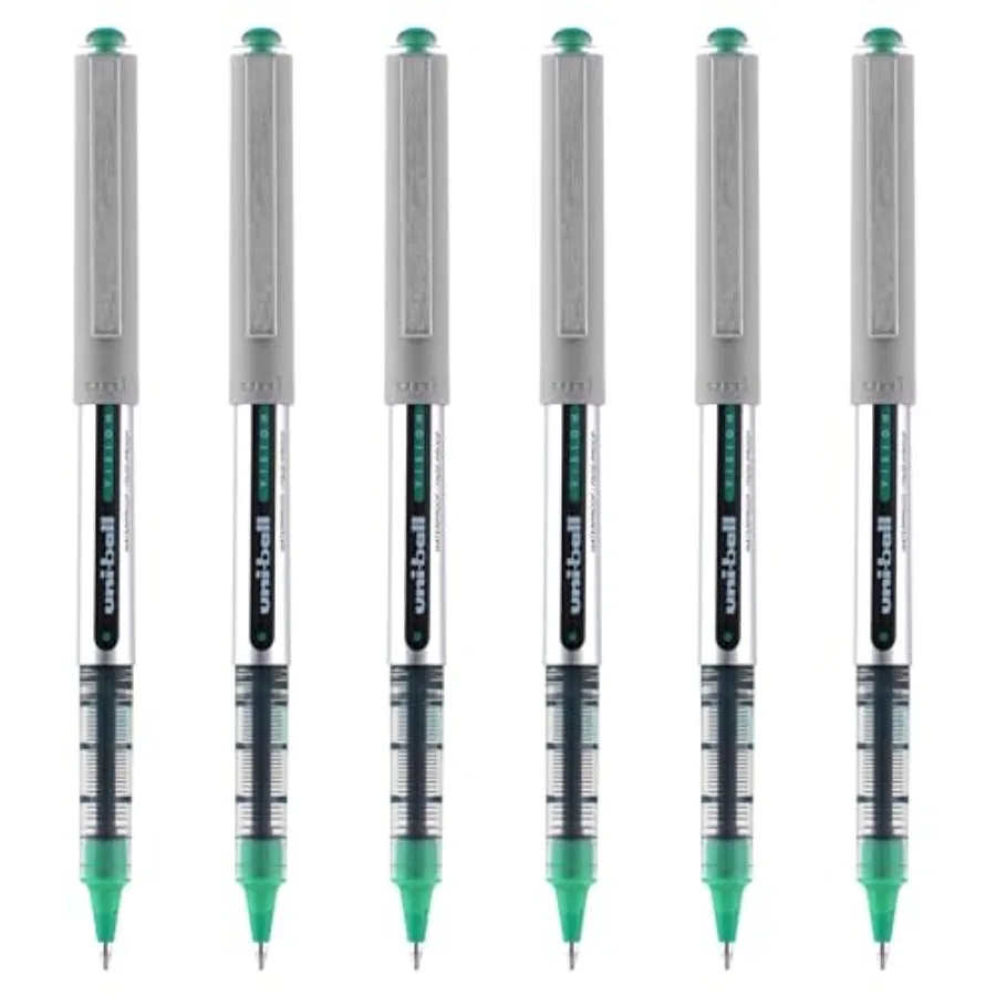 uniball Vision Rollerball Pen, Fine Point 0.7mm,Ink, 6 Pens
uniball Vision Rollerball Pen, Fine Point 0.7mm,Ink, 6 Pens