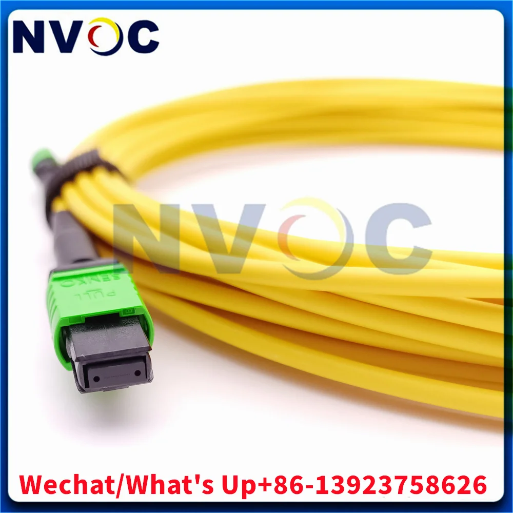 12Core,SM OS1 G657A1,B Type,3.0mm LSZH Mini Round Cable MPO APC Female to MPO MPO Female 15M Fiber Optic Patch Cord
12Core,SM OS1 G657A1,B Type,3.0mm LSZH Mini Round Cable MPO APC Female to MPO MPO Female 15M Fiber Optic Patch Cord