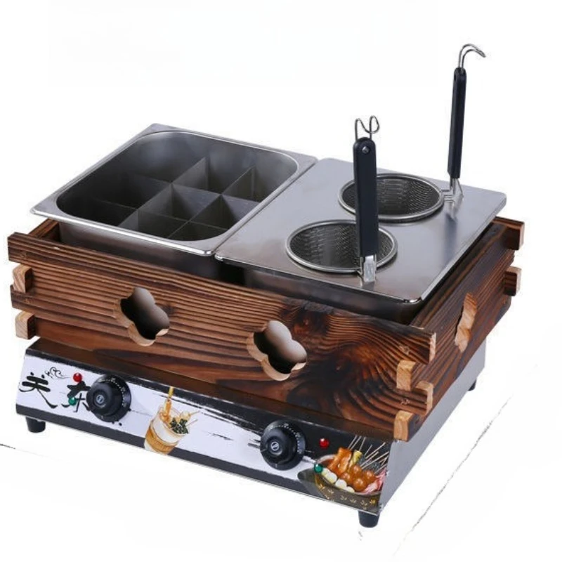 Oden cooking machine commercial stall Malatang electric heating equipment snack string incense stainless steel lattice cooking
Oden cooking machine commercial stall Malatang electric heating equipment snack string incense stainless steel lattice cooking