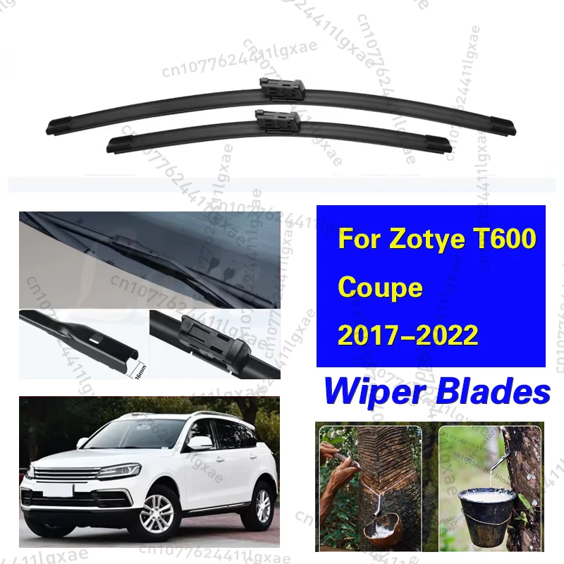 2pcs For Zotye T600 Coupe 2017 2018 2019 2020 2021 2022 Front Wiper Blades Brushes Cutter Windscreen Accessories 24"+20"
2pcs For Zotye T600 Coupe 2017 2018 2019 2020 2021 2022 Front Wiper Blades Brushes Cutter Windscreen Accessories 24"+20"