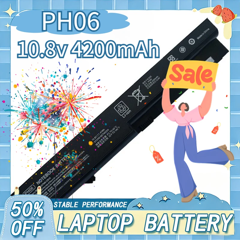 PH06 47Wh Replacement Battery 593572-001 593573-001 for HP ProBook 620 625 4320 4321s 4420s 4520s Compaq 320 420 425 HSTNN-DB1A
PH06 47Wh Replacement Battery 593572-001 593573-001 for HP ProBook 620 625 4320 4321s 4420s 4520s Compaq 320 420 425 HSTNN-DB1A