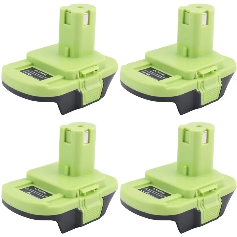 A53Q-4X MT20RNL Battery Adapter Use For Ryobi 18V Tools,Converts For 18V Li- Battery To Ryobi 18V Li- Battery
A53Q-4X MT20RNL Battery Adapter Use For Ryobi 18V Tools,Converts For 18V Li- Battery To Ryobi 18V Li- Battery