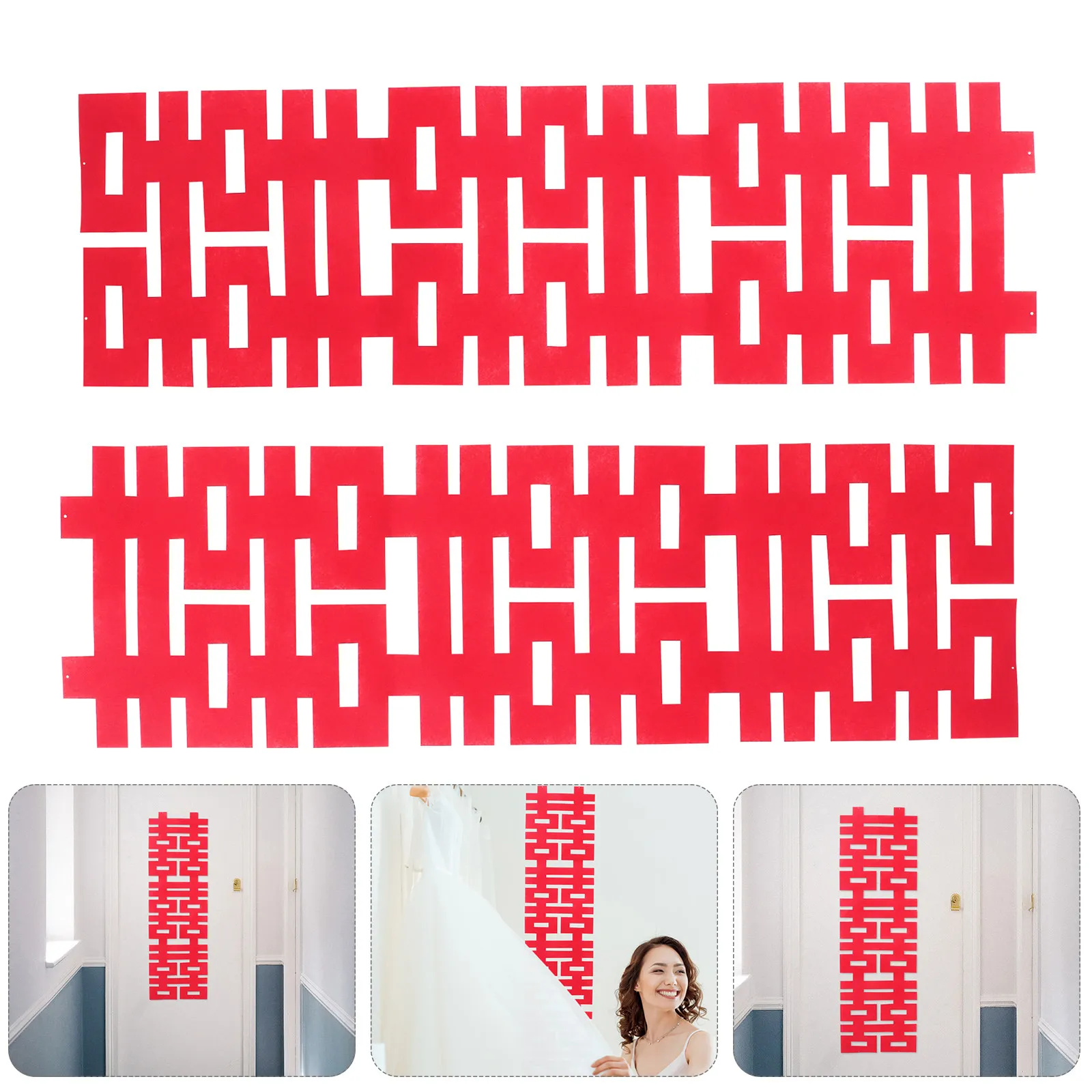 Праздничный красный свадебный декор: фон с традиционным символом Си и баннером с кисточками для использования в помещении и на улице, для фотозоны
Праздничный красный свадебный декор: фон с традиционным символом Си и баннером с кисточками для использования в помещении и на улице, для фотозоны