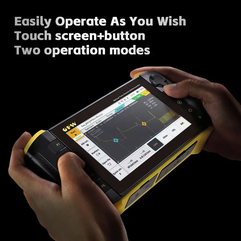 OFW OTDR 1610nm 20dB Optic Otdr Optical Reflector Active Fiber Live Tester Optical Reflectometer Touch Screen OPM VFL iOLA
OFW OTDR 1610nm 20dB Optic Otdr Optical Reflector Active Fiber Live Tester Optical Reflectometer Touch Screen OPM VFL iOLA