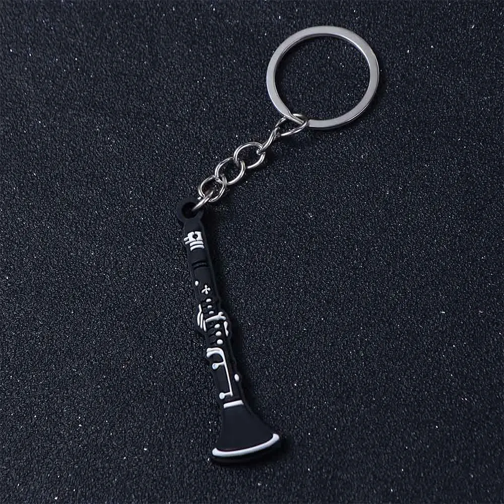 Women Bag Jewelry Silicone Piano Saxophone Guitar Key Rings Musical Instrument Pendant Guitar Keyring Holder Guitar Keychain
Women Bag Jewelry Silicone Piano Saxophone Guitar Key Rings Musical Instrument Pendant Guitar Keyring Holder Guitar Keychain