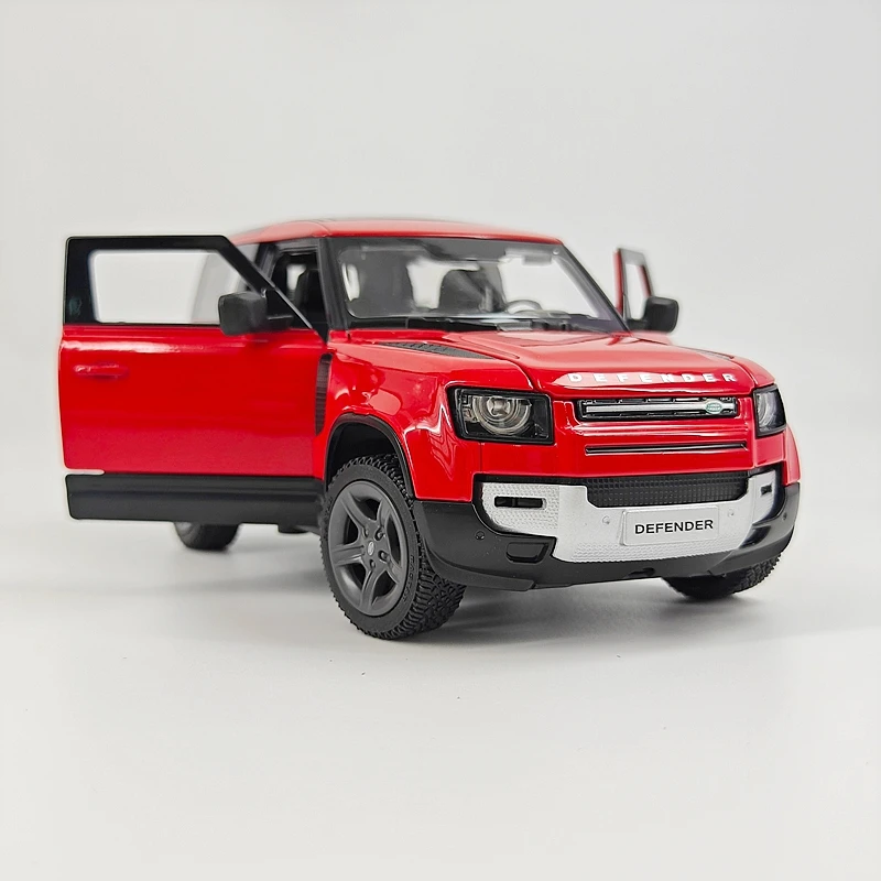 rastar1:24 simulation Land Rover Defender 90 off-road vehicle alloy model Jeep ornament door and engine hood trunk can be opened
rastar1:24 simulation Land Rover Defender 90 off-road vehicle alloy model Jeep ornament door and engine hood trunk can be opened