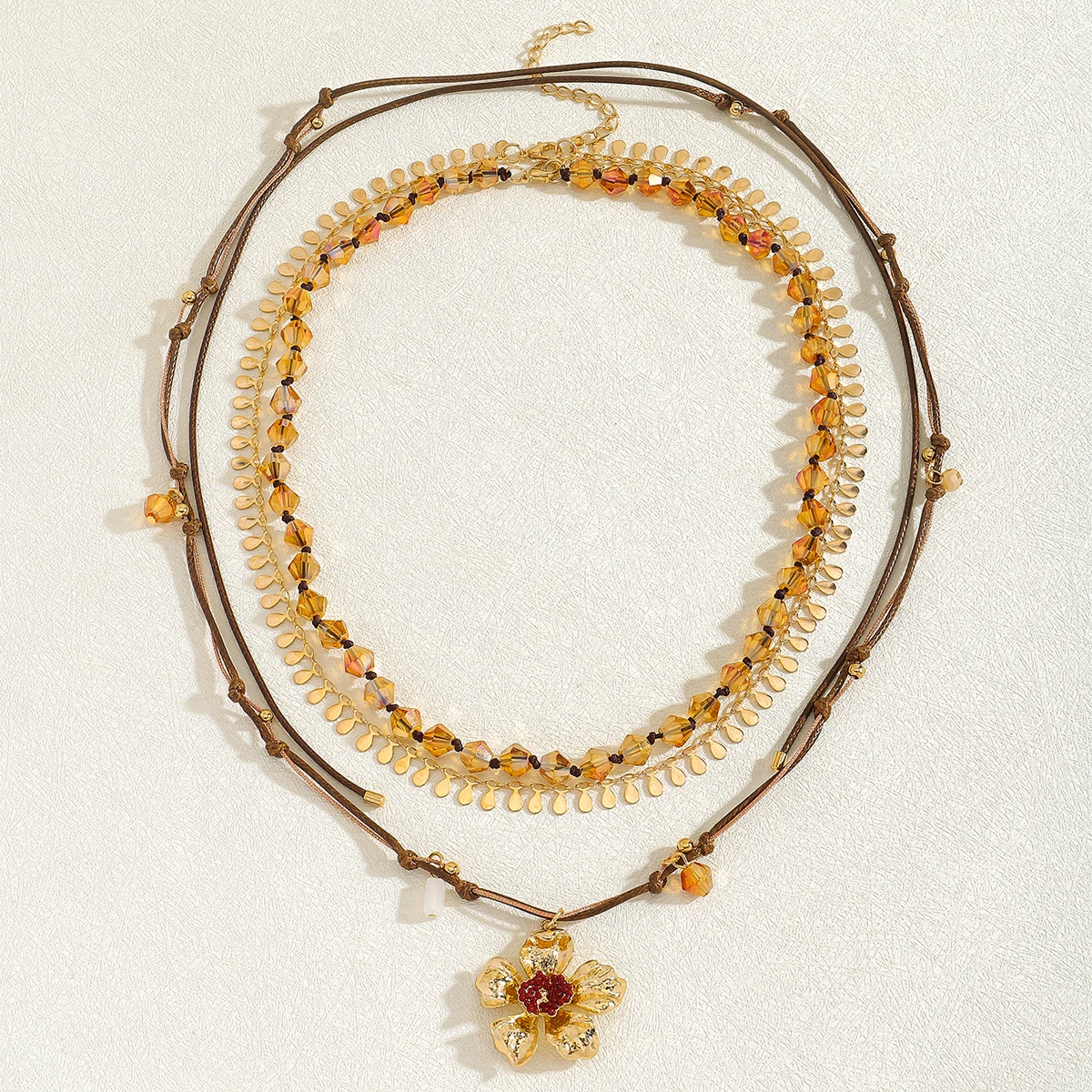 ZAA New Handmade Beaded Multi-layer Alloy 3D Flower Pendant Necklace Retro Bohemia Banquet Party High Luxury Jewelry Gift
ZAA New Handmade Beaded Multi-layer Alloy 3D Flower Pendant Necklace Retro Bohemia Banquet Party High Luxury Jewelry Gift