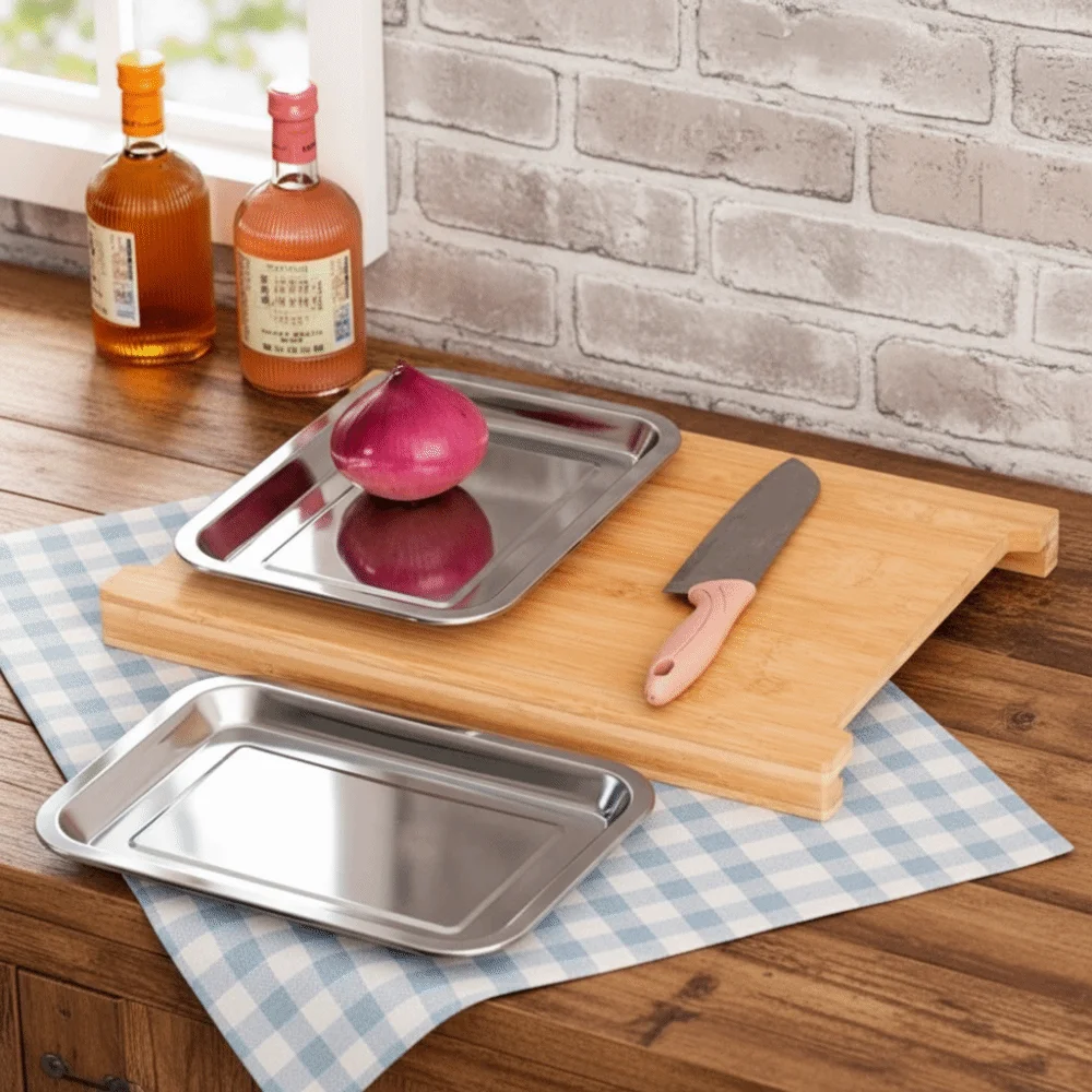 Thickened Wooden Cutting Board Non-Slip with Drawers Cheese Board Multi-Functional Eco-Friendly Chopping Board Food Preparation
Thickened Wooden Cutting Board Non-Slip with Drawers Cheese Board Multi-Functional Eco-Friendly Chopping Board Food Preparation