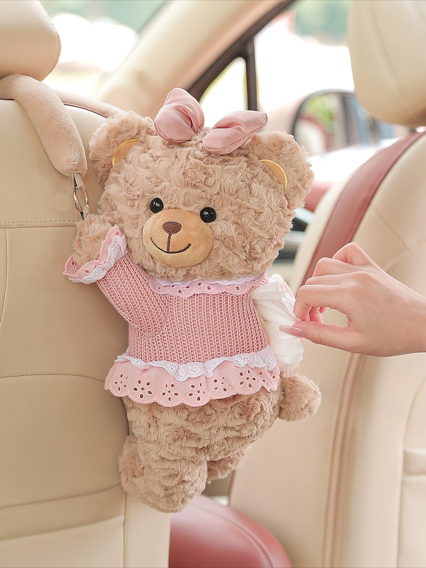 2026 New Car Tissue Box Hanging Cute Plush Doll Auto Decor for Women Vehicle Accessories
2026 New Car Tissue Box Hanging Cute Plush Doll Auto Decor for Women Vehicle Accessories