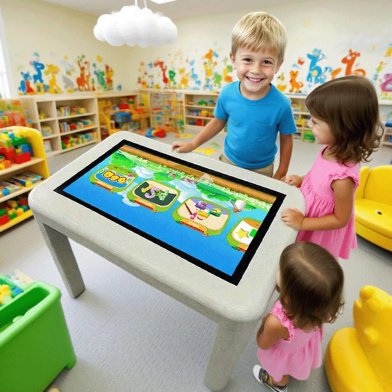 Interactive 32/43/55 Inch Smart Touch Screen Advertising/Exhibition LCD Touch Table LED Strips LED Tube Customizable Lifting
Interactive 32/43/55 Inch Smart Touch Screen Advertising/Exhibition LCD Touch Table LED Strips LED Tube Customizable Lifting