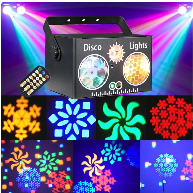 New Stage Light 4 in 1 Laser Projection DMX Voice Control, Strobe KTV Bar Bouncing Ambient
New Stage Light 4 in 1 Laser Projection DMX Voice Control, Strobe KTV Bar Bouncing Ambient