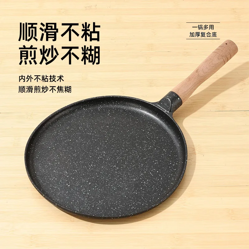 Hxl flat bottom non-stick skillet - perfect for steak, frying eggs, and more!
Hxl flat bottom non-stick skillet - perfect for steak, frying eggs, and more!