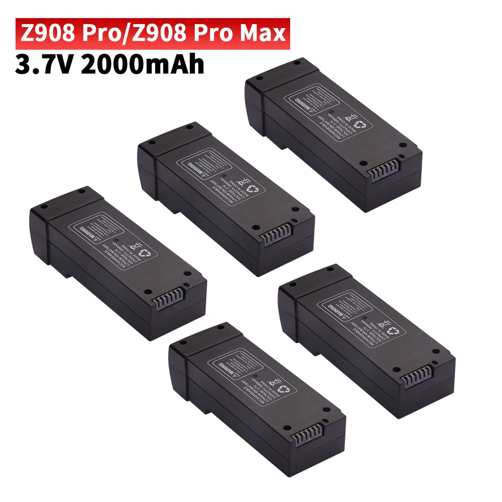 3.7V Z908 2000MAh Oringal Z908 MAX Grey/ Black BatteryZ908 Pro MAX Battery for Z908 PRO MAX RC Plane 1-5PCS BATTERY
3.7V Z908 2000MAh Oringal Z908 MAX Grey/ Black BatteryZ908 Pro MAX Battery for Z908 PRO MAX RC Plane 1-5PCS BATTERY