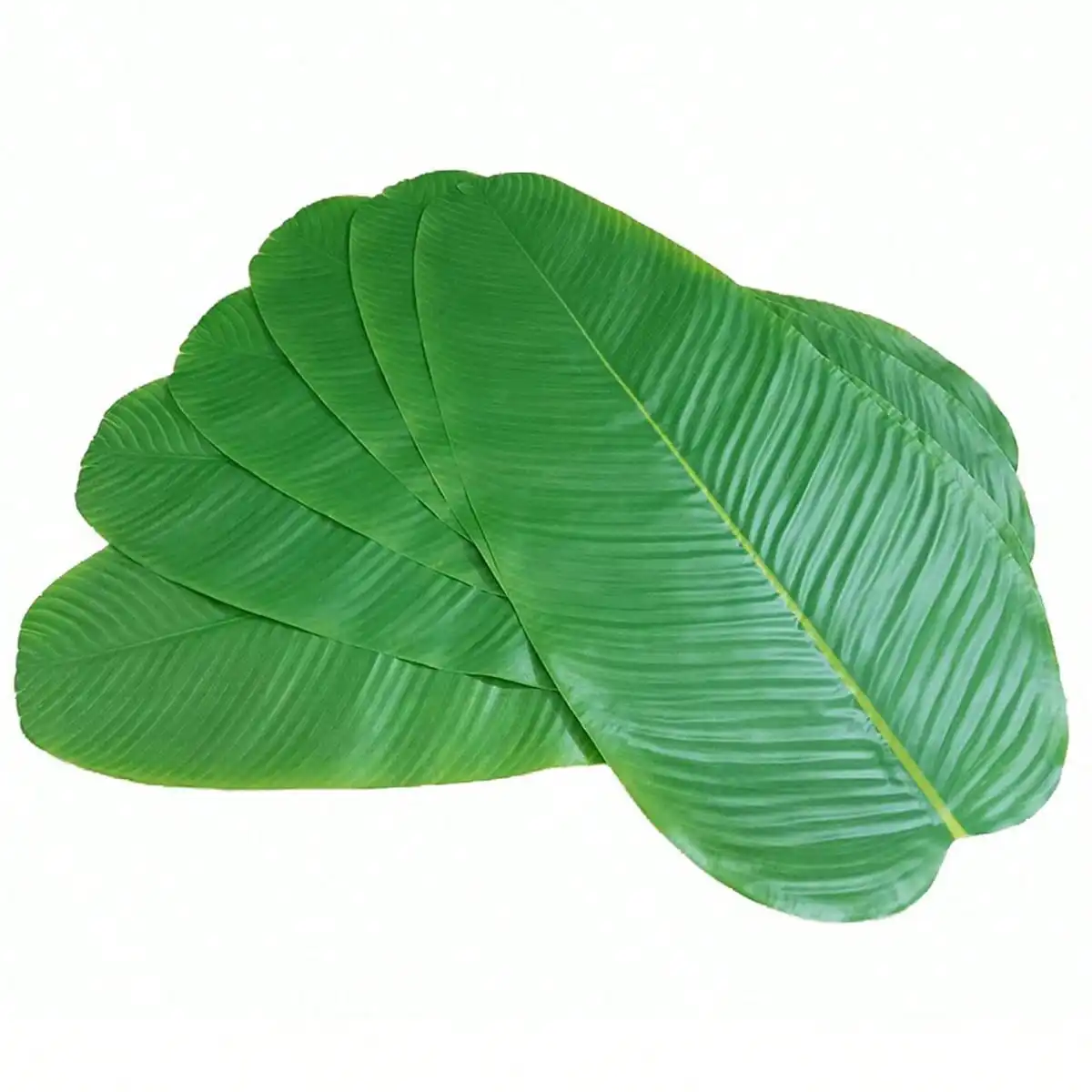 Artificial Banana Leaves Table Mats Tropical Palm Leaves for Hawaiian Luau Party Wedding Birthday Table Decor Fruit Pad
Artificial Banana Leaves Table Mats Tropical Palm Leaves for Hawaiian Luau Party Wedding Birthday Table Decor Fruit Pad