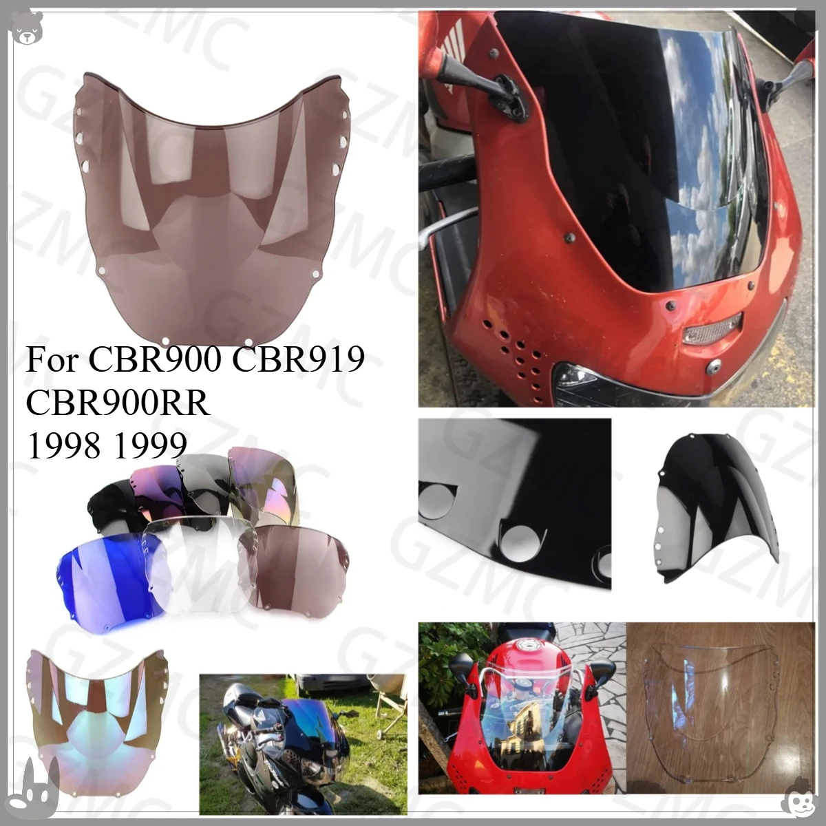 Ветровой дефлектор мотоцикла для Honda CBR900 CBR919 CBR900RR 1998 1999, экран с двойным пузырьком, дефлектор лобового стекла, защита ветра
Ветровой дефлектор мотоцикла для Honda CBR900 CBR919 CBR900RR 1998 1999, экран с двойным пузырьком, дефлектор лобового стекла, защита ветра