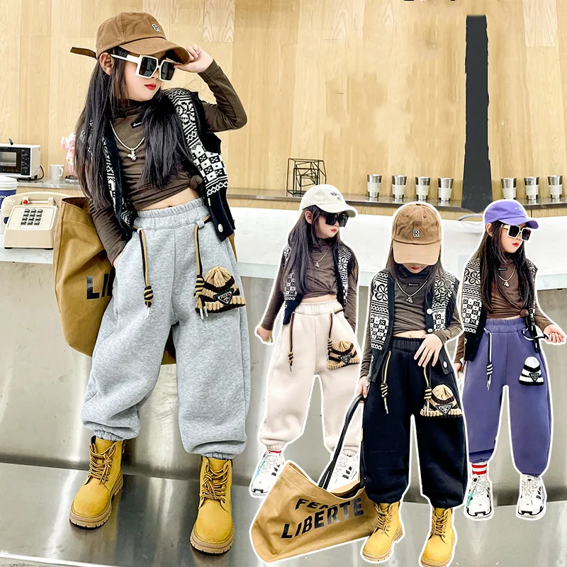 winter pants for kids girls children's fleece-lined pants kids winter Sweatpants High Waist Harem Trousers Cotton hat Designers
winter pants for kids girls children's fleece-lined pants kids winter Sweatpants High Waist Harem Trousers Cotton hat Designers