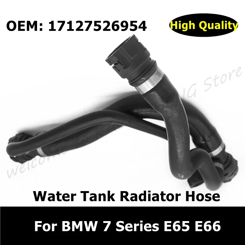 17127526954 Car Accessories Water Tank Radiator Hose For BMW 7 Series E65 E66 Cooling System Coolant Hose
17127526954 Car Accessories Water Tank Radiator Hose For BMW 7 Series E65 E66 Cooling System Coolant Hose