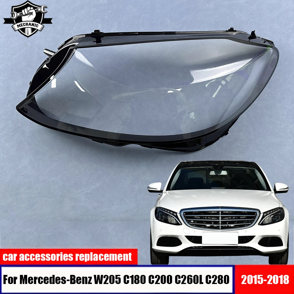 Для Mercedes-Benz W205 C180 C200 C260L C280 2015-2018 крышка фары прозрачный абажур корпус фары плексиглас
Для Mercedes-Benz W205 C180 C200 C260L C280 2015-2018 крышка фары прозрачный абажур корпус фары плексиглас