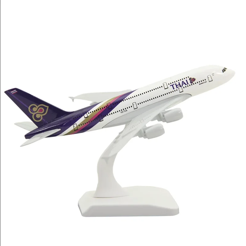 Литье под давлением в масштабе 1:400, Таиландские дыхательные пути, модель пассажирского самолета из сплава и пластика, коллекционная игрушка, подарок, демонстрация 
Литье под давлением в масштабе 1:400, Таиландские дыхательные пути, модель пассажирского самолета из сплава и пластика, коллекционная игрушка, подарок, демонстрация