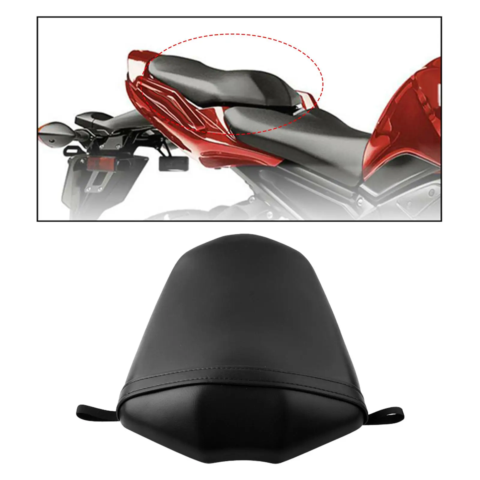 Replacement Rear Seat Cushion Gel Pressure Pad PU Leather Breathable Motorcycle Saddle for Outdoor Riding Comfort
Replacement Rear Seat Cushion Gel Pressure Pad PU Leather Breathable Motorcycle Saddle for Outdoor Riding Comfort